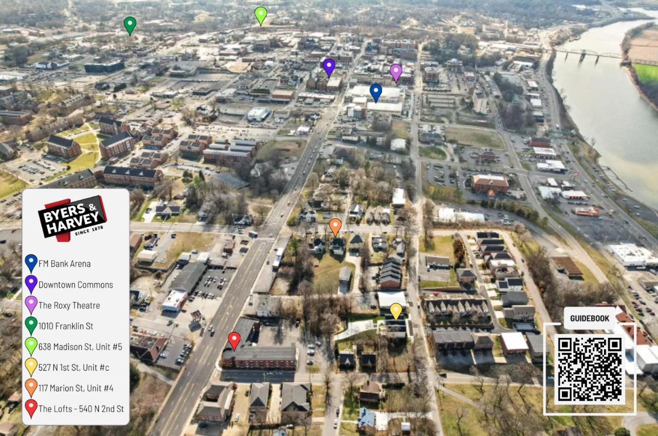 Rebecca'S Downtown Luxury Living Villa Clarksville Buitenkant foto